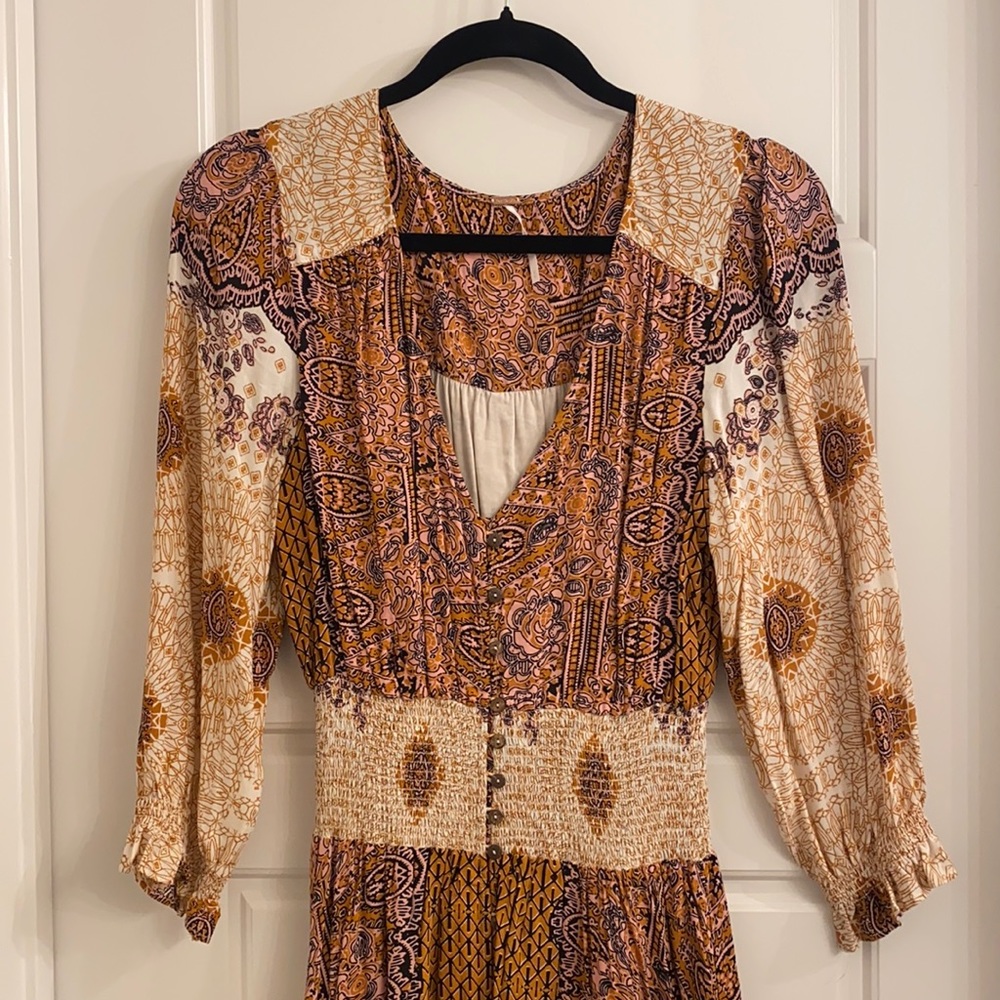 Free People Boho Maxi Dress